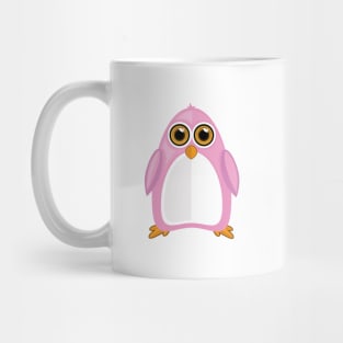 Pink Penguin Mug